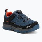 Buty trekkingowe dziecięce CMP Kiruna Low FitGo Waterproof bluestone/arancio