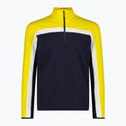 Bluza męska CMP 35L0507 Sweat black/blue/winter sun