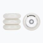 Kółka do rolek Rollerblade Moonbeams Led Wheels 80 mm/82A 4 szt. white