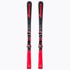 Narty zjazdowe Nordica Dobermann Spitfire 80 RB + wiązania XCELL 12 FDT black/red