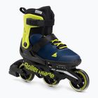 Rolki dziecięce Rollerblade Microblade 3WD Jr blue royal/lime
