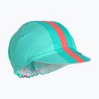 Czapka z daszkiem rowerowa Santini Bengal aqua