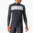 Longsleeve rowerowy męski Castelli Prologo 7 light black/silver gray/ivory