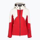 Kurtka narciarska damska Dainese Zives Aerosense-Dry lily white/racing red