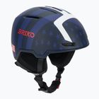 Kask narciarski Briko Aran USA matt tangaroa blue/biscay blue/cardinal red/white