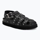 Sandały damskie Scholl Beatriz Fisherman Ring Leather black