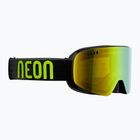 Gogle narciarskie Neon Light black/yellow/mirror gold