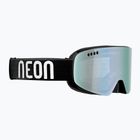 Gogle narciarskie Neon Light black/white/mirror acciaio