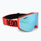 Gogle narciarskie Neon Light red/mirror acciaio