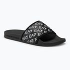 Klapki EA7 Emporio Armani Water Sports All Over full black/white