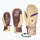 Rękawice snowboardowe damskie Level Pulsar Mitt beige