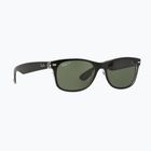 Okulary przeciwsłoneczne Ray-Ban New Wayfarer Classic matt black transparent/green g-15