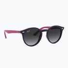 Okulary przeciwsłoneczne dziecięce Ray-Ban RB9064S polished violet/grey gradient