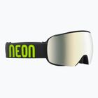 Gogle narciarskie Neon Beam black/yellow/mirror bronze