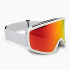 Gogle narciarskie Neon Force Otg white/white/mirror red