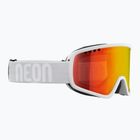 Gogle narciarskie Neon Force Otg white/white/mirror red