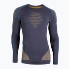 Bluza termoaktywna męska UYN Evolutyon UW Shirt charcoal/gold/atlantic