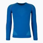 Longsleeve termoaktywny męski UYN Evolutyon UW Shirt blue/blue/orange shiny