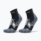 Skarpety męskie UYN Trekking Approach Low Cut 2 pack black/grey