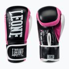 Rękawice bokserskie LEONE 1947 Logo Wacs Boxing fucsia