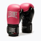 Rękawice bokserskie dziecięce LEONE 1947 Thunder Jr fuchsia