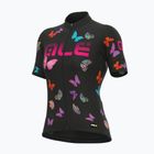 Koszulka rowerowa damska Alé Butterfly black