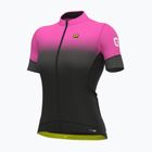 Koszulka rowerowa damska Alé Gradient fluo pink
