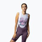 Spodenki rowerowe damskie Alé Magic Colour Bibshorts bordeaux