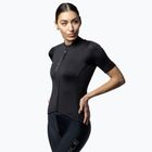 Koszulka rowerowa damska Alé Color Block black