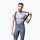 Spodenki rowerowe męskie Alé Magic Colour Bibshorts steel