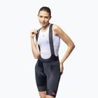 Spodenki rowerowe damskie Alé Traguardo 2.0 Bibshorts fluo pink