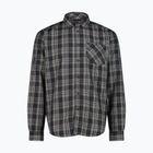 Koszula męska CMP 30T9927 antracite/vaniglia/grey