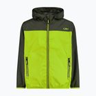 Kurtka przeciwdeszczowa dziecięca CMP 32X5804 Rain Fix Hood oil green