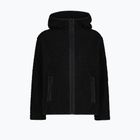Płaszcz damski CMP 36P2916 Long Teddy nero