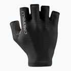 Rękawiczki rowerowe damskie Castelli Espresso light black