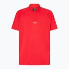 Koszulka polo męska Oakley Iconic Oakley Ss Polo Shirt red line