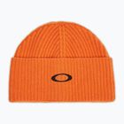 Czapka zimowa Oakley Ellipse Ribbed Beanie ginger