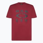 Koszulka męska Oakley Bark Ellipse Tee iron red