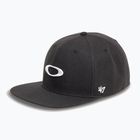 Czapka z daszkiem męska Oakley 47 B1B Ellipse blackout/white