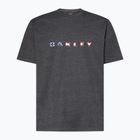 Koszulka męska Oakley Bf Oakley Bark Tee dark grey hthr