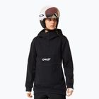 Bluza softshell damska Oakley TNP Nose Grab Softshell Hoodie blackout/white