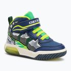 Buty dziecięce Geox Inek navy/lime green