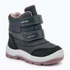 Buty dziecięce Geox Flantil ABX anthracite/dark pink