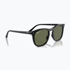 Okulary przeciwsłoneczne Ray-Ban RB2210 black/green polarized
