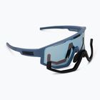 Okulary przeciwsłoneczne Bliz Fusion Small matt blue/smoke w ice blue multi