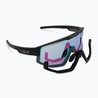 Okulary przeciwsłoneczne Bliz Fusion Small Nano Optics Nordic Light matt black/begonia/violet blue
