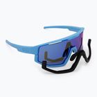 Okulary przeciwsłoneczne Bliz Fusion matte blue/grey blue mirror