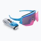 Okulary przeciwsłoneczne Bliz Breeze Small matte blue/grey blue mirror/pink
