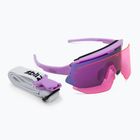Okulary przeciwsłoneczne Bliz Breeze Small matte purple/grey purple mirror/pink