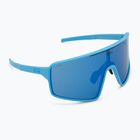Okulary przeciwsłoneczne Bliz P001S matte blue/grey blue mirror